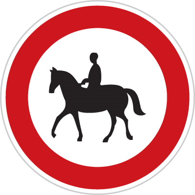 سوارکاری ممنوع