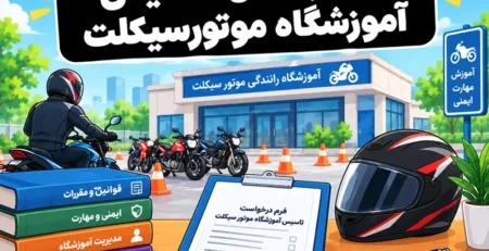 شرایط تأسیس آموزشگاه موتورسیکلت