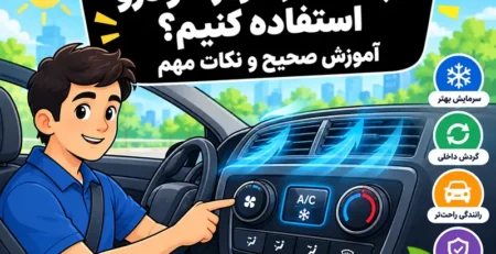 چگونه از کولر خودرو استفاده کنیم؟