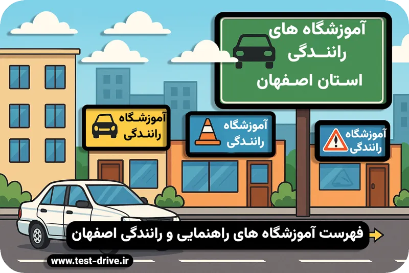 آموزشگاه های رانندگی اصفهان