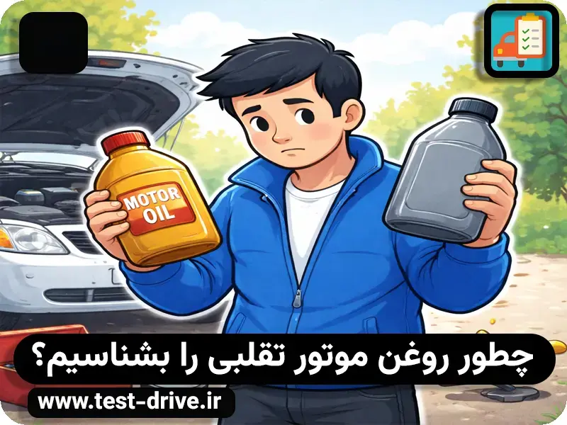 چطور روغن موتور تقلبی را بشناسیم