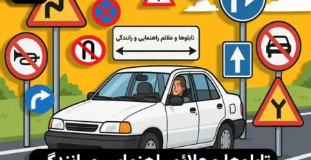 تابلوها و علائم راهنمایی و رانندگی
