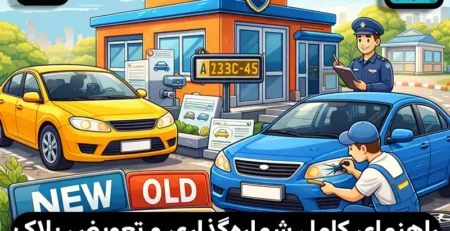 شرایط تعویض پلاک ماشین