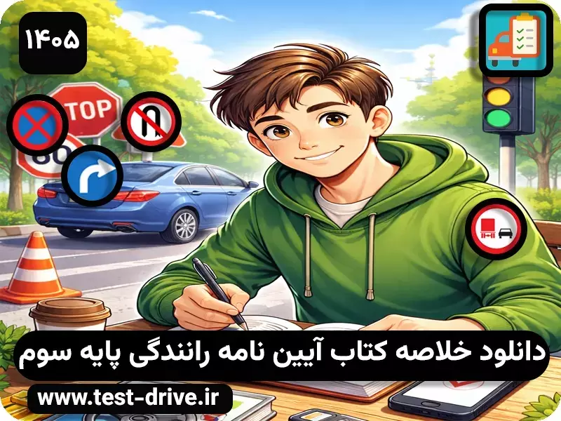 خلاصه کتاب آیین نامه پایه سوم