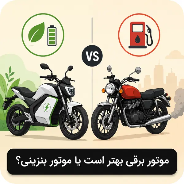 موتور برقی بهتره یا بنزینی؟